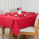 Ver imagem 7 de Toalha de Mesa 6 Lugares Classic 2,00x1,45m Tecido Oxford Maquinetado com Bainha Natal: Toalha de - 