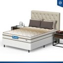 Ver imagem 2 de Cama Box com Colchão de Molas Ensacadas Double Face Pillow Euro Alfa Probel Casal 138cm