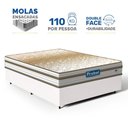 Ver imagem 6 de Cama Box com Colchão de Molas Ensacadas Double Face Pillow Euro Alfa Probel Casal 138cm