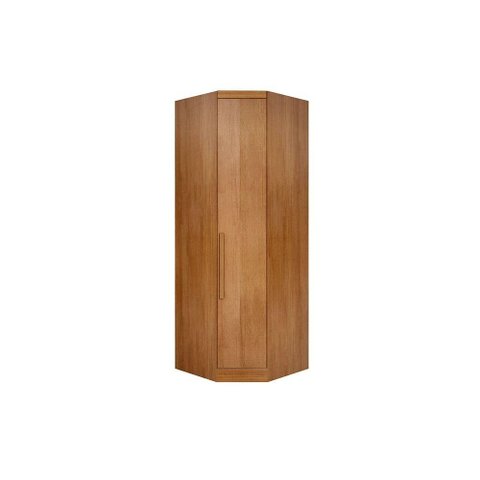 Closet Modulado de Canto Oblíquo Rizon c/ 1 Porta cor Cumaru - Novo Horizonte