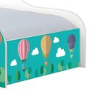 Ver imagem 5 de Cama Carro Solteiro Joy Balão no Céu Solteiro com Colchão
