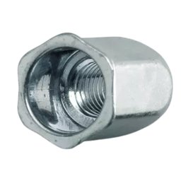 Porca Rebite Sextavado Aba Fina M6 X 14 Ma-1,00 Zinco -200un - 3