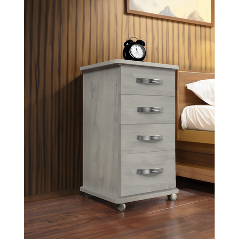 Gaveteiro 4 Gavetas - Cor Bianco (Corrediças Telescópicas)