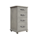 Ver imagem 2 de Gaveteiro 4 Gavetas - Cor Bianco (Corrediças Telescópicas)