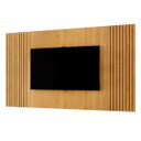 Ver imagem 3 de Painel para Tv até 65 Polegadas Piazza com Detalhes Ripados 236cm - Mavaular: Naturalle