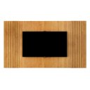 Ver imagem 1 de Painel para Tv até 65 Polegadas Piazza com Detalhes Ripados 236cm - Mavaular: Naturalle