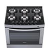FOGAO 6 BOCAS VENAX DELPLUS VITREO BL INOX GAS GLP - 2