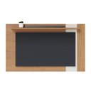 Ver imagem 5 de Painel para TV 70 Polegadas Extensível 180cm Amélie C05 Freijó/Off White Matte - Mpozenato