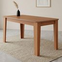 Ver imagem 2 de Mesa de Jantar 4 Lugares Tampo Mdf 160x80 Cm 22132 Cinamomo Molci
