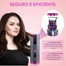 Modelador de Cabelo Automático sem Fio Modelador de Cachos Automático C/ Visor Lcd e Temperatura Aju - 6