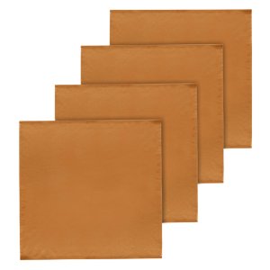 KIT 4 GUARDANAPOS EM ALGODÃO TERRACOTA Almofadas Estilo