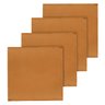 KIT 4 GUARDANAPOS EM ALGODÃO TERRACOTA Almofadas Estilo - 1