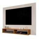 Ver imagem 1 de Painel de TV até 47" para Quarto e Sala Pequena Ipanema Anto:OffWhite/Freijó