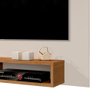 Painel de TV até 47" para Quarto e Sala Pequena Ipanema Anto:OffWhite/Freijó - 3