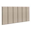 Ver imagem 1 de Cabeceira Estofada Modular Kit 6 Peças para Camas de Solteiro Imperial Madesa