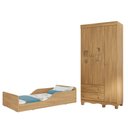 Ver imagem 1 de Jogo de Quarto Infantil com Minicama Montessoriana e Guarda-Roupa Suspiro Multimóveis MP4835