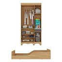 Ver imagem 5 de Jogo de Quarto Infantil com Minicama Montessoriana e Guarda-Roupa Suspiro Multimóveis MP4835