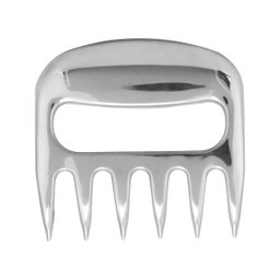 Kit Churrasco Garra de Urso com Base de Madeira Paris Luz - 1