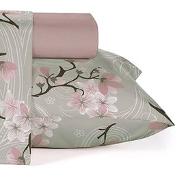 Jogo de Cama King Teka Crystal 4 Peças 100% Algodão Capivari - 3