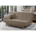 Ver imagem 1 de Sofá Cama 3 Lugares 1,80m Daise Suede Capuccino Madelina Decor