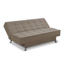 Ver imagem 7 de Sofá Cama 3 Lugares 1,80m Daise Suede Capuccino Madelina Decor