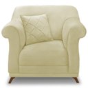 Ver imagem 6 de Kit 2 Poltronas Decorativas Retro Polo Suede 1100 Ezz