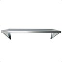 Ver imagem 4 de Prateleira Aço Inox Lisa Parede Cozinha Mão Francesa 60x40