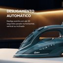 Ver imagem 3 de Ferro a Vapor Oster GCSTDPA8002-017 1700W Base Cerâmica Azul 110V