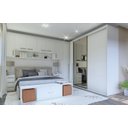 Ver imagem 7 de Guarda Roupa de Canto 45 Modular MDF Lotus Belmax:Branco
