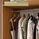 Ver imagem 7 de Guarda-Roupa Infantil Brasil 4 Portas 3 Gavetas Freijó/Branco