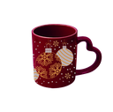 Ver imagem 3 de CANECA CORACAO BORDO - NATAL ENCANTADO DOURADA