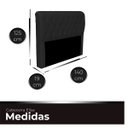 Ver imagem 5 de Cabeceira Casal Cama Box Estofada Elisa 140 Cm Veludo