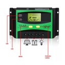 Ver imagem 2 de Controlador de Carga Solar 20a Pwm Kp-sc20a 12v/24v - Knup