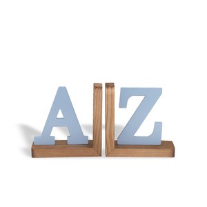 Porta Livros Pinus e Mdf Az Branco