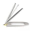 Ver mais imagens de Assento Poliester Soft Close Antimicrobiano Unic Branco para vaso Deca com Ferragem Dourada