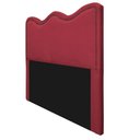 Ver imagem 4 de Cabeceira Solteiro Bari P02 90 cm Para Cama BoxVermelho