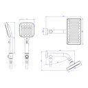 Ver imagem 5 de Chuveiro Deca Flex Plus 2084.c.des de Parede com Desviador Cromado