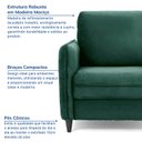 Ver imagem 6 de Sofá 2 Lugares em Veludo Orquídea CabeCasa MadeiraOriginals