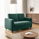 Ver imagem 2 de Sofá 2 Lugares em Veludo Orquídea CabeCasa MadeiraOriginals