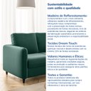 Ver imagem 7 de Sofá 2 Lugares em Veludo Orquídea CabeCasa MadeiraOriginals