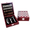 Kit Vinho 4 Peças e Caixa de Xadrez Lextack - 1