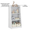 Conjunto Infantil 3 Pecas 1 Bau 1 Porta Livros 1 Estante  - 7