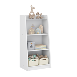 Conjunto Infantil 3 Pecas 1 Bau 1 Porta Livros 1 Estante  - 5
