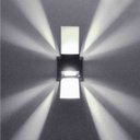 Ver imagem 4 de Arandela Efeito 2 Focos Box Aba Externa Interna Parede St890