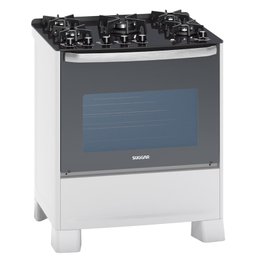 Fogão Master Grill 5 Queimadores Branco Suggar - 1