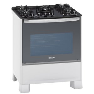Fogão Master Grill 5 Queimadores Branco Suggar