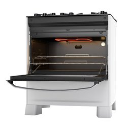 Fogão Master Grill 5 Queimadores Branco Suggar - 6
