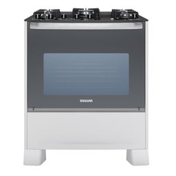 Fogão Master Grill 5 Queimadores Branco Suggar - 4
