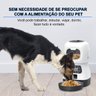 Comedouro Alimentadouro Cachorro Gato Pet Programavel Horario Alimentaçao Raçao Comida Viagem Estudo - 3