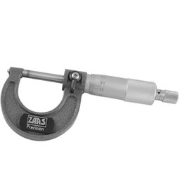 Micrômetro Externo - Cap. 0-25mm - Arco em Ferro Fundido - 02,0001 - Zaas - 2